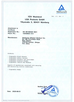 Certificat européen CE